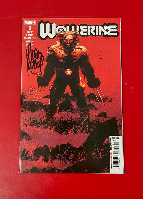 Wolverine (2020) #01 (DF Signed by Adam Kubert + COA)