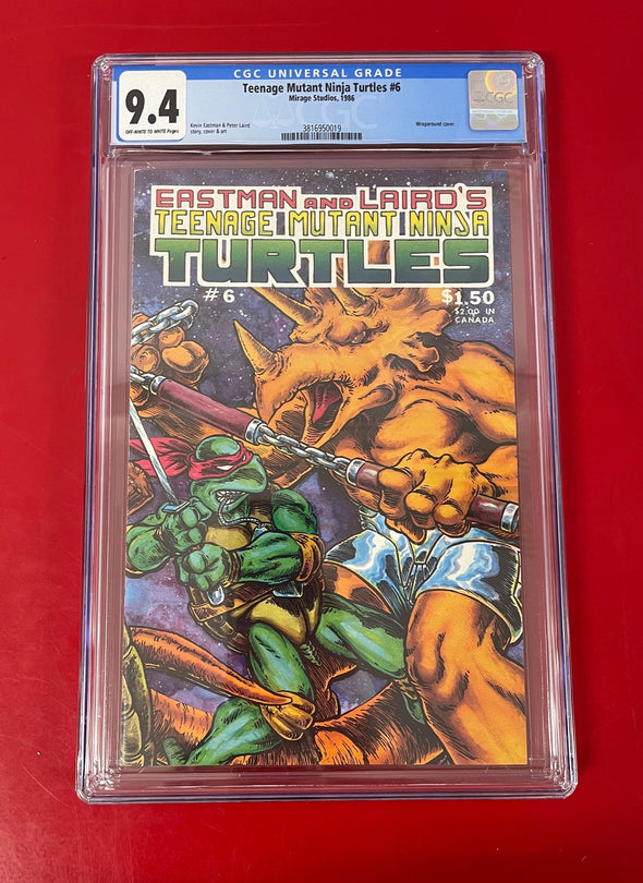 Teenage Mutant Ninja Turtles (1984) #06 (CGC 9.4 Graded)