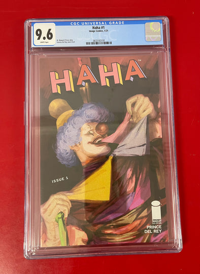 HAHA (2021) #01 (of 6) (CGC 9.6 Graded)