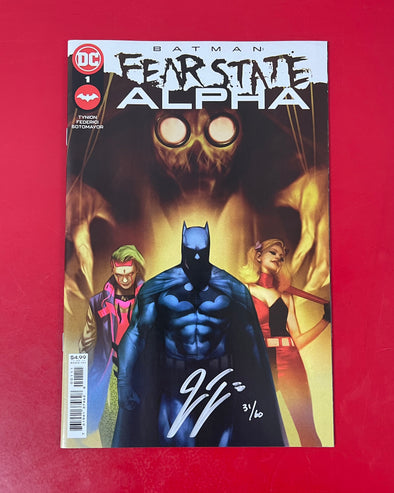 Batman Fear State Alpha (2021) #01 (DF Signed by James Tynion + COA)