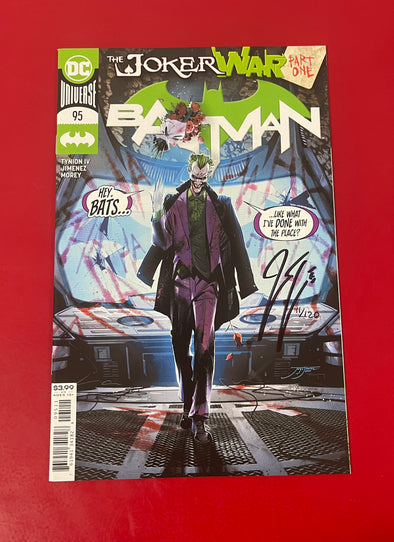 Batman (2016) #095 (DF Signed by James Tynion + COA)