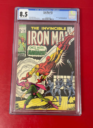 Iron Man (1968) #010 (CGC 8.5 Graded)