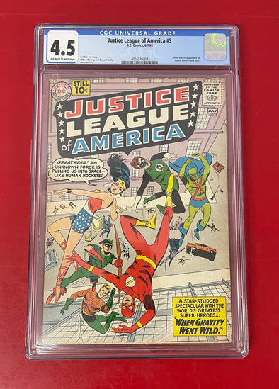 Justice League of America (1960) #005 (CGC 4.5 Graded)