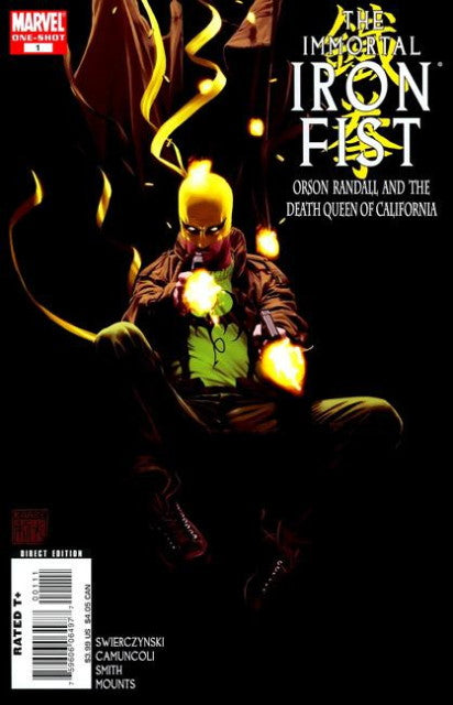 Immortal Iron Fist Orson Randall and the Death Queen of California (2008) #01
