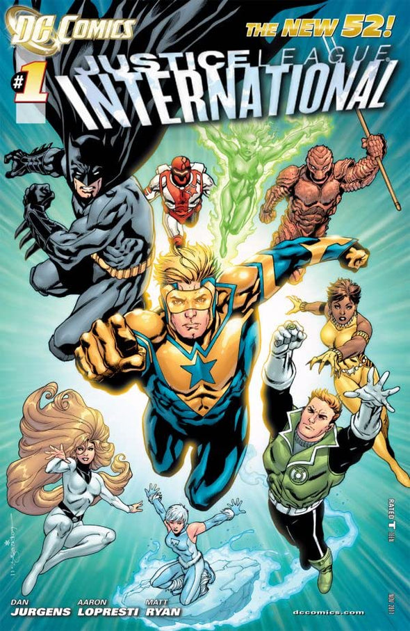 Justice League International (2011) #01