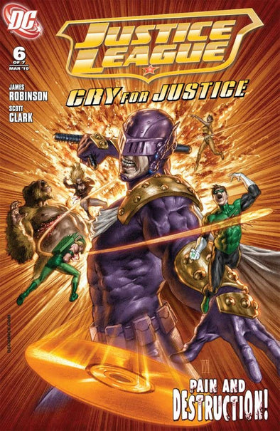 Justice League Cry for Justice (2009) #06 (of 7)