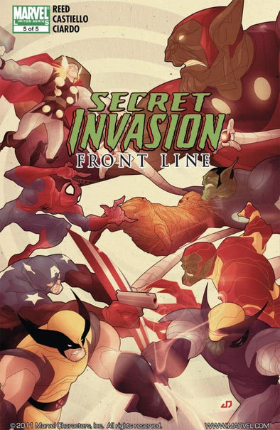 Secret Invasion Front Line (2008) #05 (of 5)