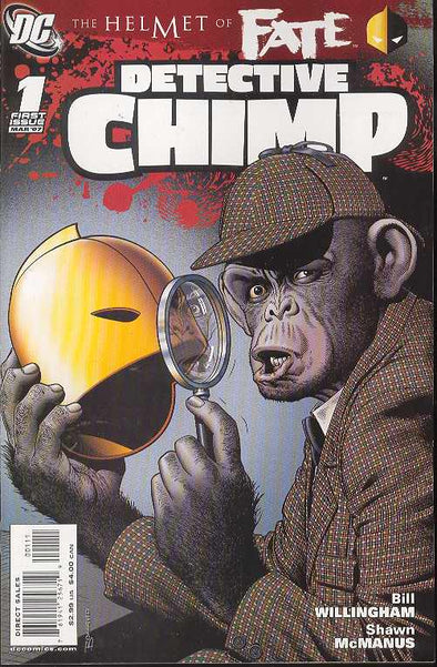 Helmet of Fate Detective Chimp (2007) #01