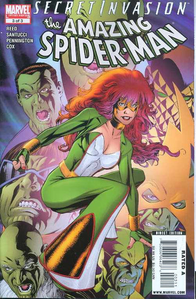 Secret Invasion Amazing Spider-man (2008) #03 (of 3)