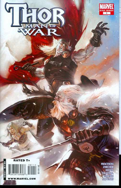 Thor Man of War (2008) #01