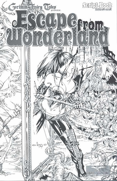 Escape from Wonderland Skript Book (2009) #01