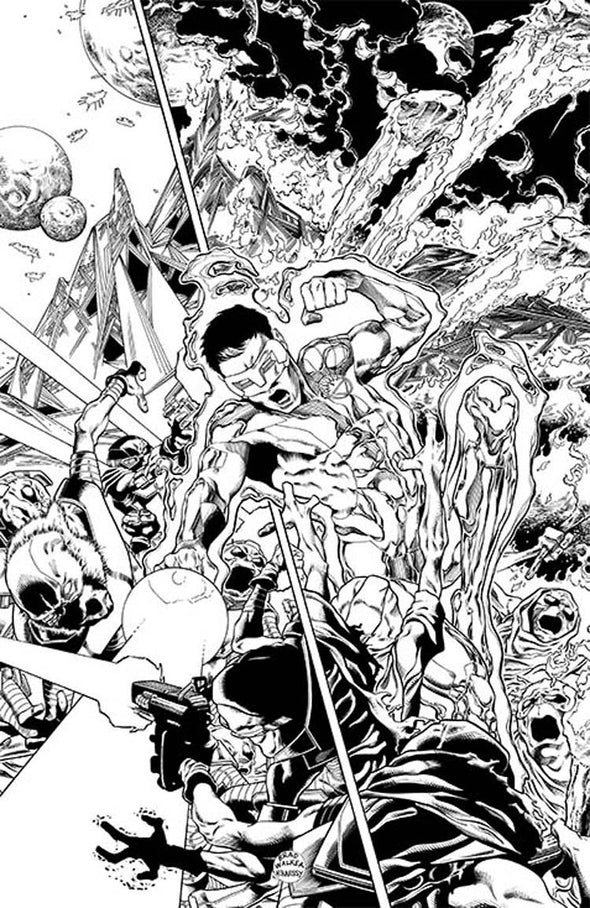 Green Lantern New Guardians (2011) #26 (B&W Variant)