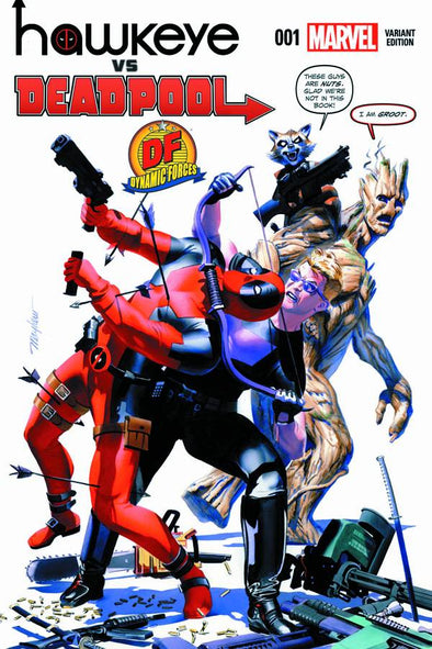 Hawkeye vs Deadpool (2014) #01 (Mike Mayhew DF Exclusive Variant)