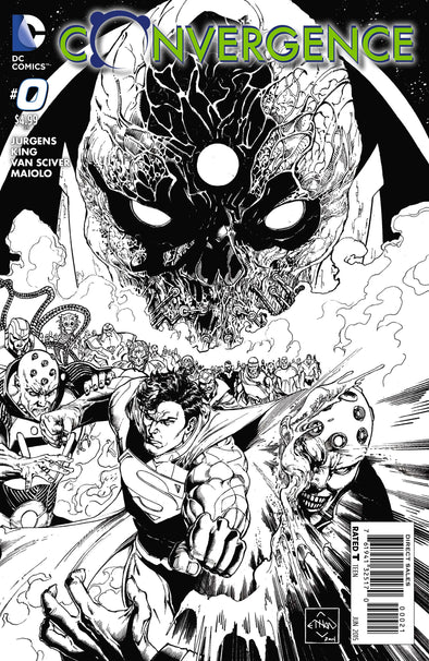 Convergence (2015) #00 (B&W Variant)