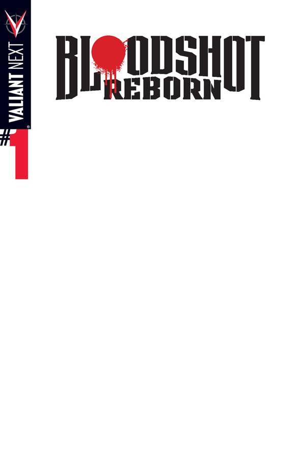 Bloodshot Reborn (2015) #01 (Blank Variant)