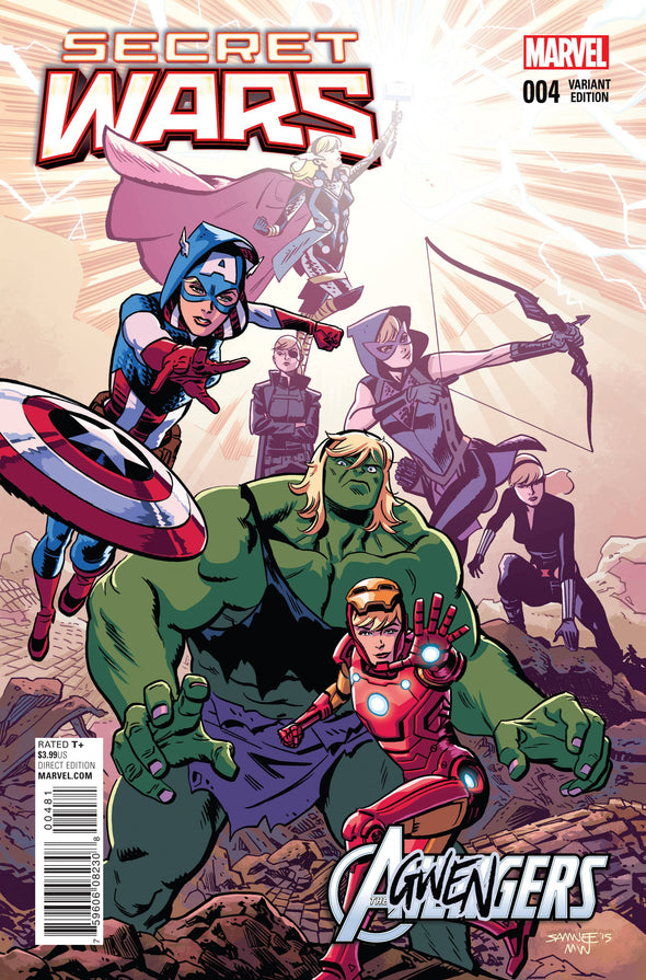 Secret Wars (2015) #04 (Chris Samnee Variant)