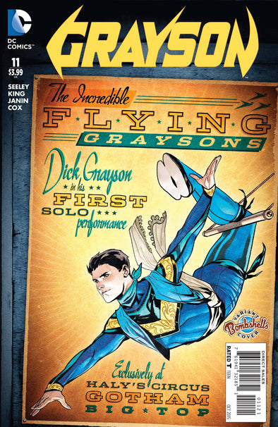 Grayson (2014) #11 (Bombshell Variant)