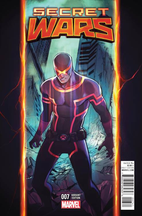 Secret Wars (2015) #07 (Stacey Lee Variant)