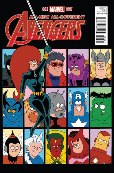 All-New All-Different Avengers (2015) #03 (Fred Hembeck Variant)