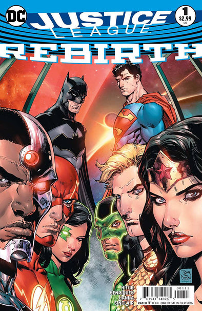 Justice League Rebirth (2016) #01