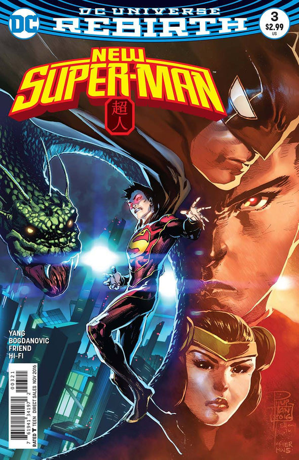 New Super-Man (2016) #03 (Bernard Chang Variant)