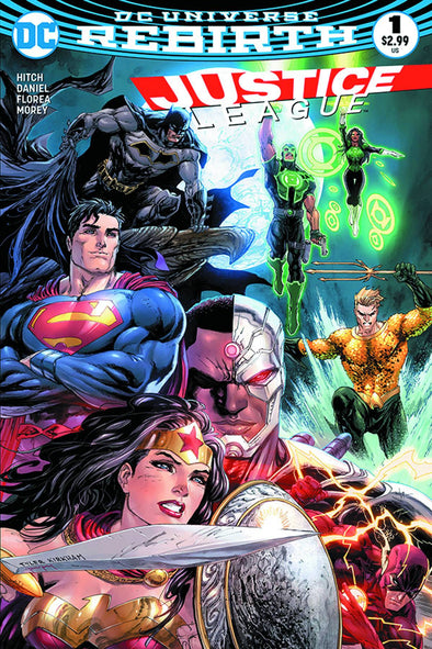 Justice League (2016) #01 (DF Tyler Kirkham Variant)
