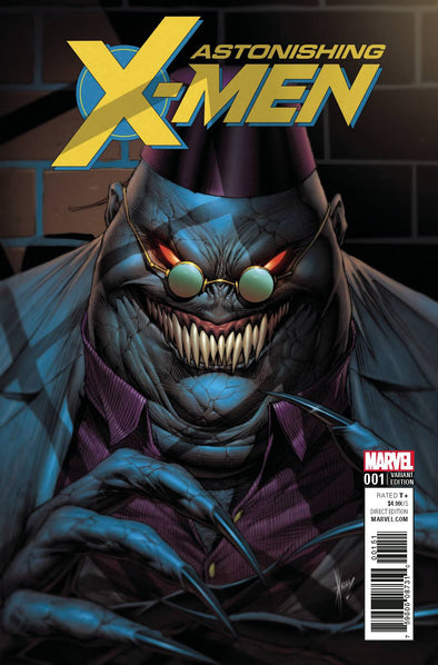 Astonishing X-Men (2017) #01 (Dale Keown Villian Variant)