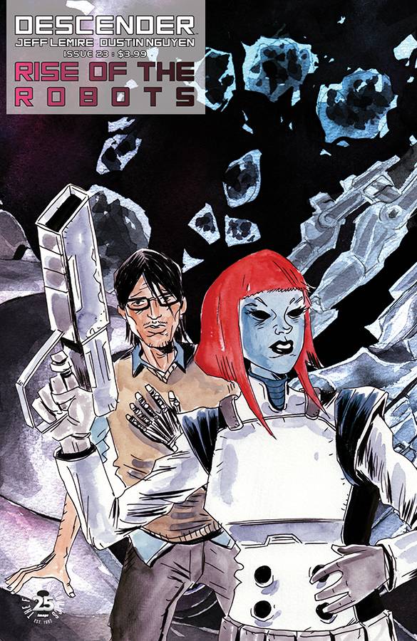 Descender (2015) #23 (Interlocking Cover)