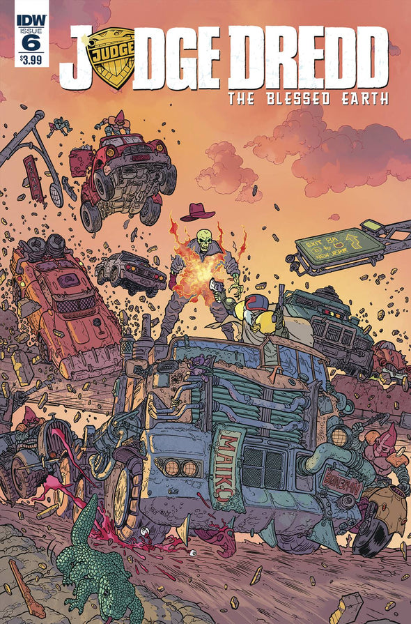 Judge Dredd Blessed Earth #06