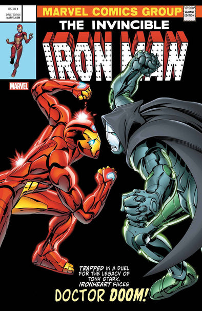 Iron Man (2017) #593 (Alan Davis Lenticular Variant)