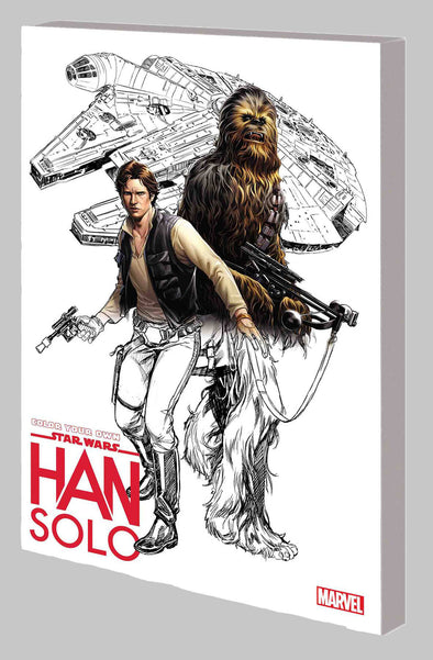 Colour Your Own Star Wars Han Solo