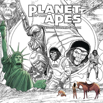 Planet of the Apes Colouring Book TP