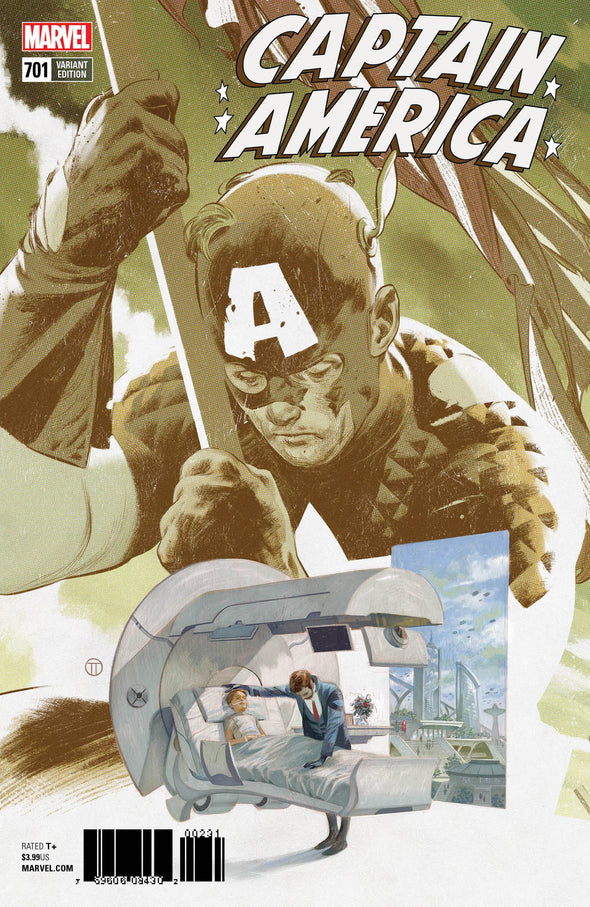 Captain America (2017) #701 (Tedesco Variant)