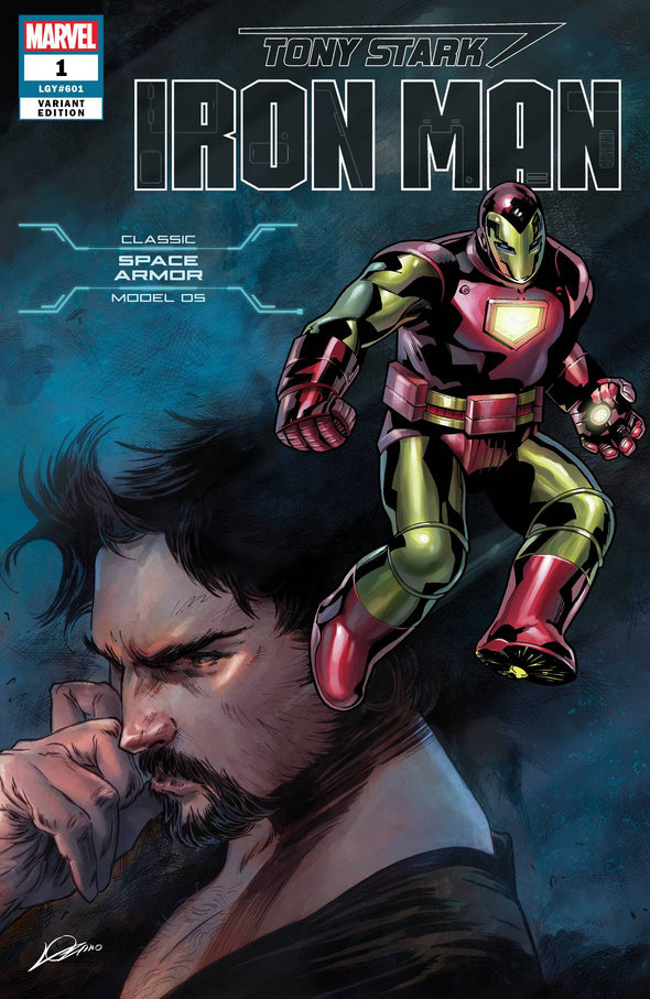 Tony Stark Iron Man (2018) #01 (Classic Space Armor Variant)
