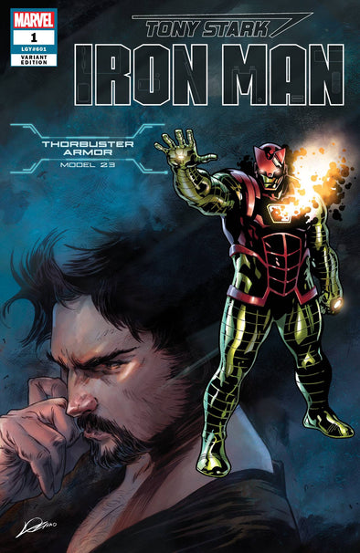 Tony Stark Iron Man (2018) #01 (Thor Buster Armor Variant)