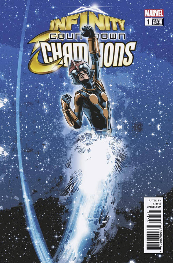 Infinity Countdown: Champions (2018) #01 (Deodato Variant)