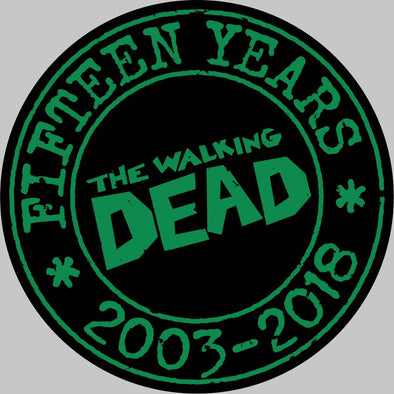 Walking Dead 15th Anniversary Pin