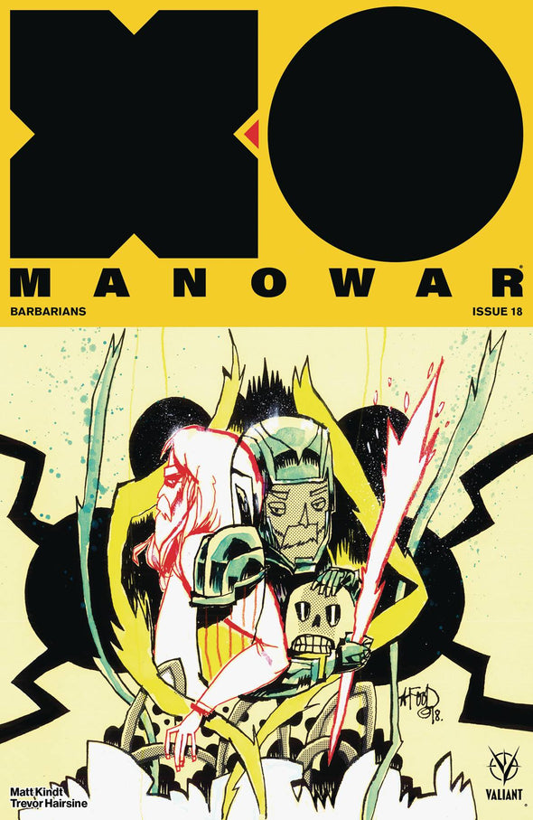 X-O Manowar (2017) #18 (Mahfood Variant)