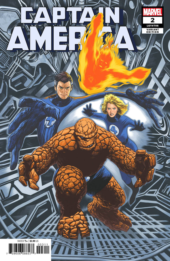 Captain America (2018) #02 (Travis Charest Variant)