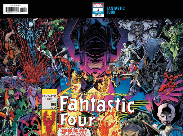 Fantastic Four (2018) #01 (Arthur Adams Wraparound Variant)