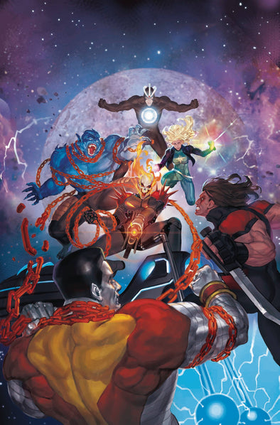 Astonishing X-Men (2017) #15 (Akcho Cosmic Ghost Rider Variant)