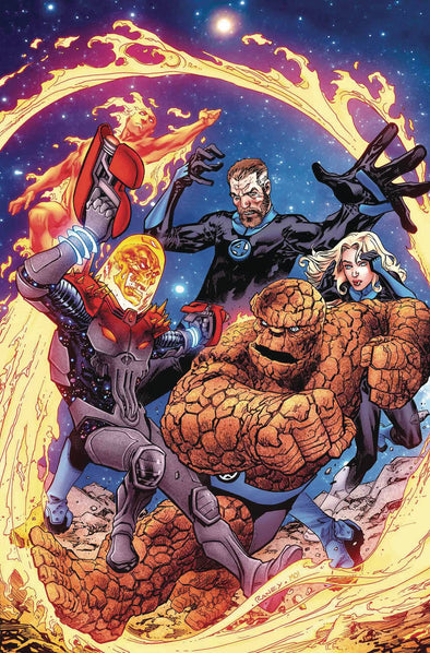 Fantastic Four (2018) #02 (Tom Raney Cosmic Ghost Rider Variant)
