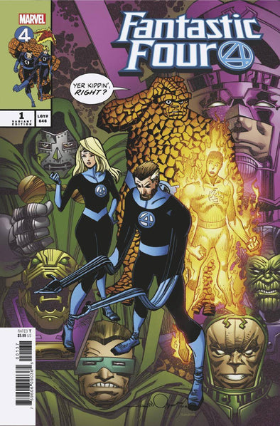 Fantastic Four (2018) #01 (Walter Simonson Variant)