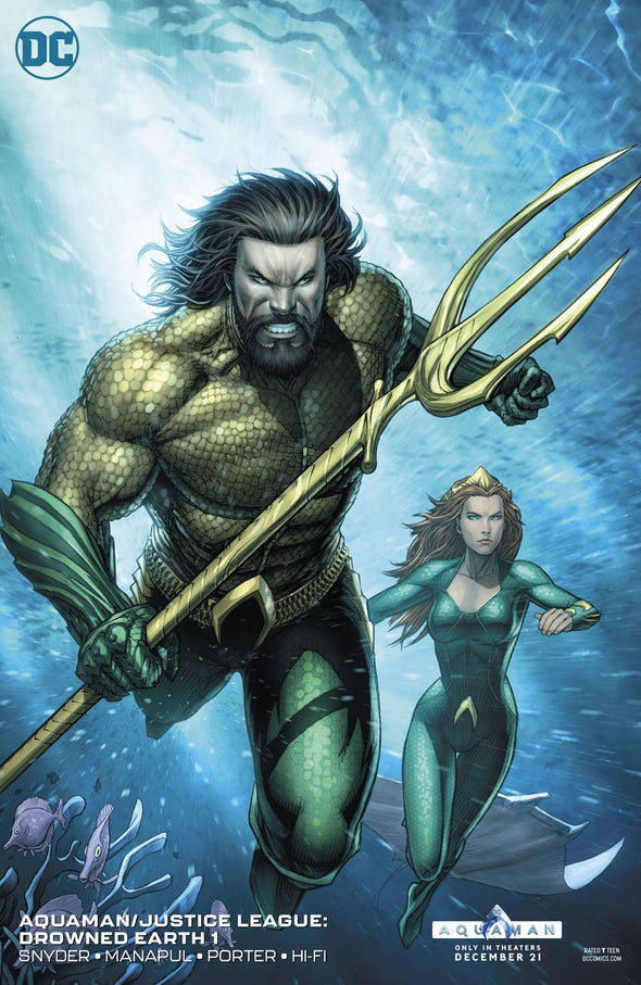 Aquaman Justice League Drowned Earth (2018) #01 (Frank Cho Variant)