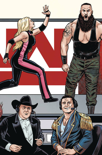 WWE (2017) #23 (Brent Schoonover Connecting Variant)