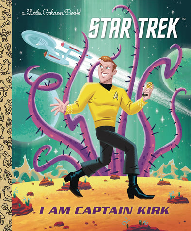 I Am Captain Kirk Little Golden Book HC