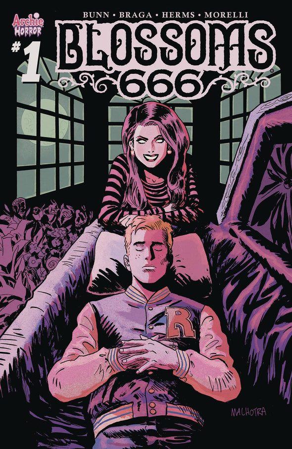 Blossoms 666 (2019) #01 (Vic Malhotra Variant)