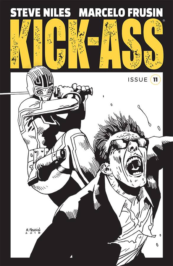 Kick-Ass (2018) #11 (B&W Variant)