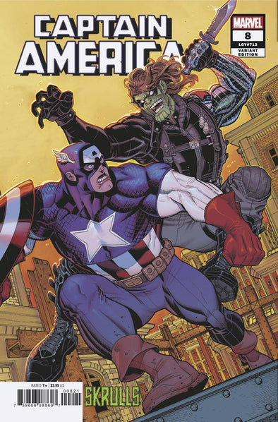 Captain America (2018) #08 (Pepe Larraz Variant)