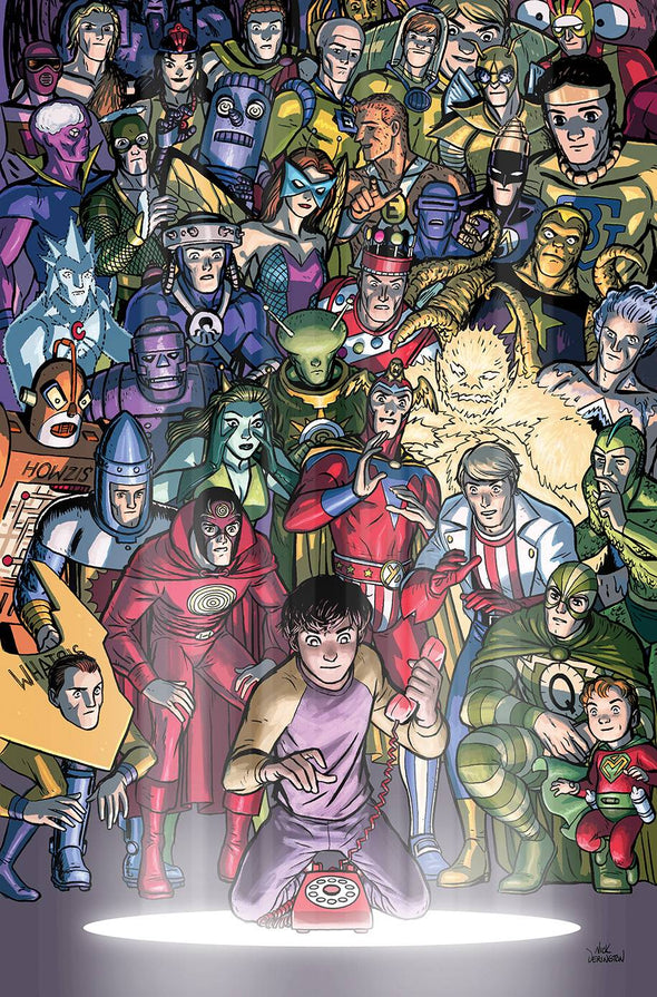 Dial H for Hero (2019) #01 (of 12) (Nick Derington Variant)